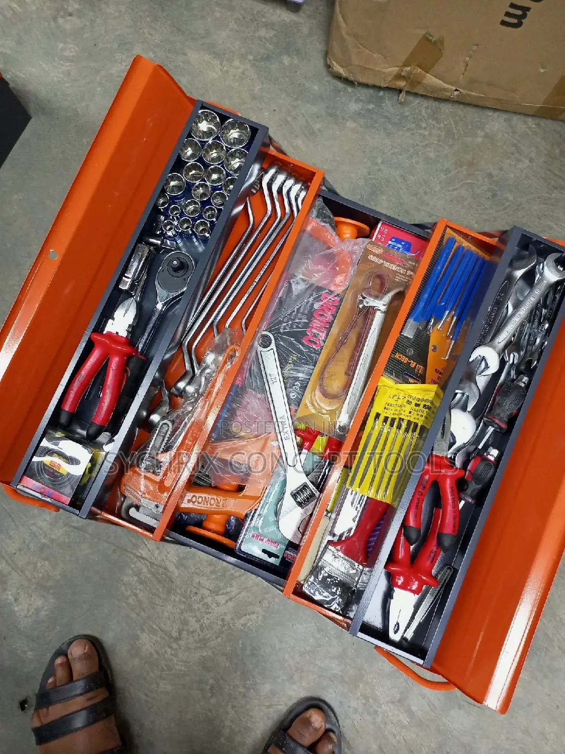 Complete Set of Mechanical Tools Box