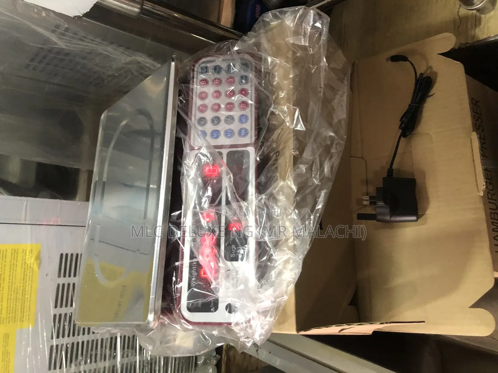 Original Camry Digital Weighing (30kg Capacity) Rechargeable