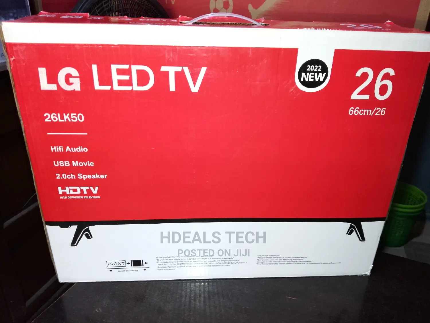 Basic Non-Smart LG 26inches LED Tv