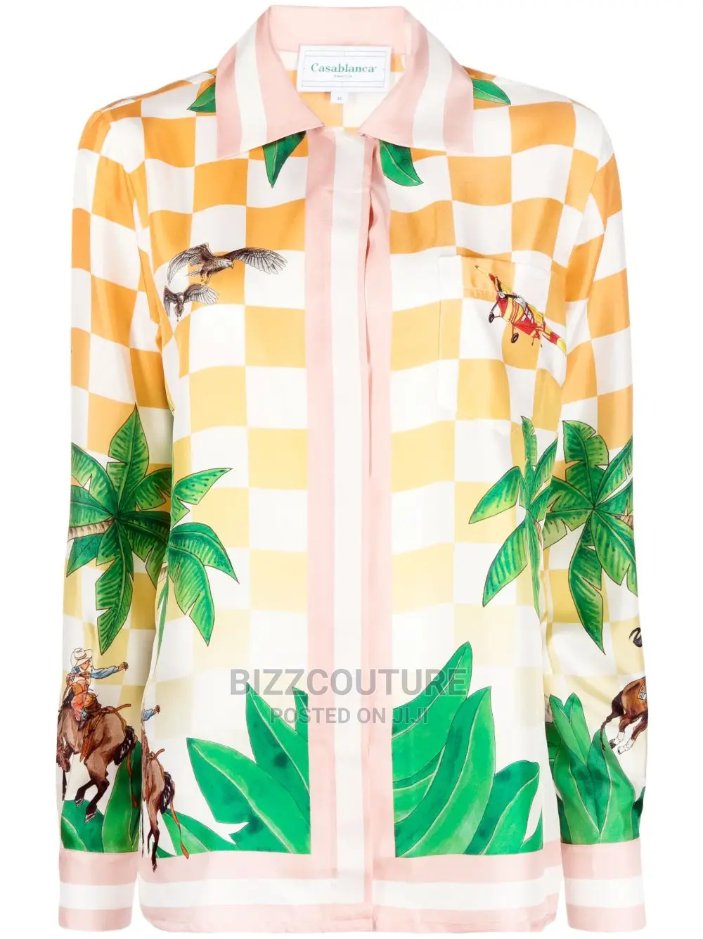 Original CASABLANCA Silk Shirt Available in Store