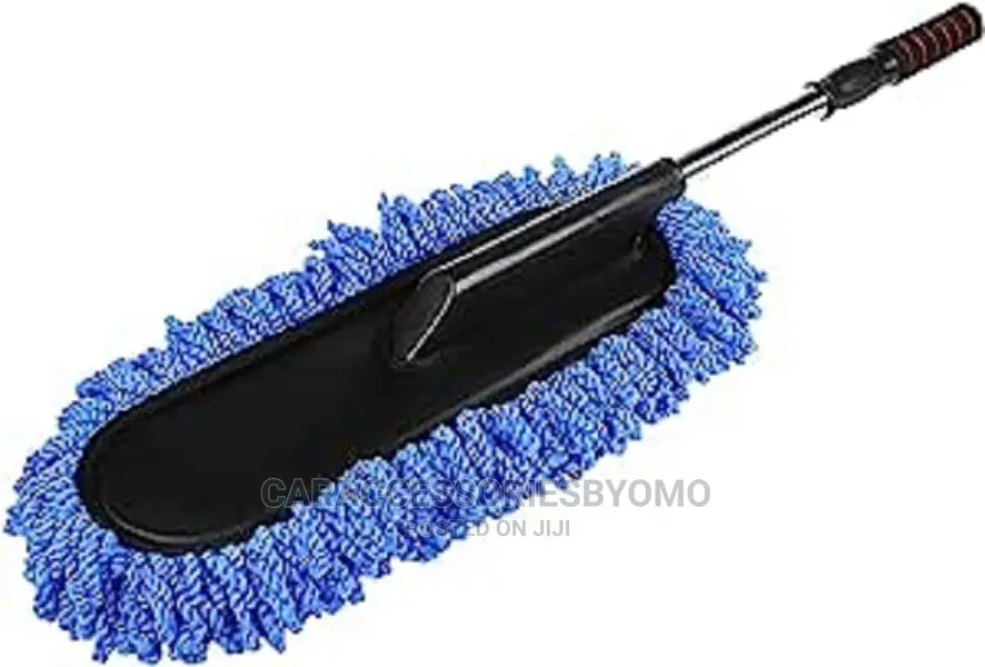 Long Adjustable Handle Microfiber Car Duster Cleaner