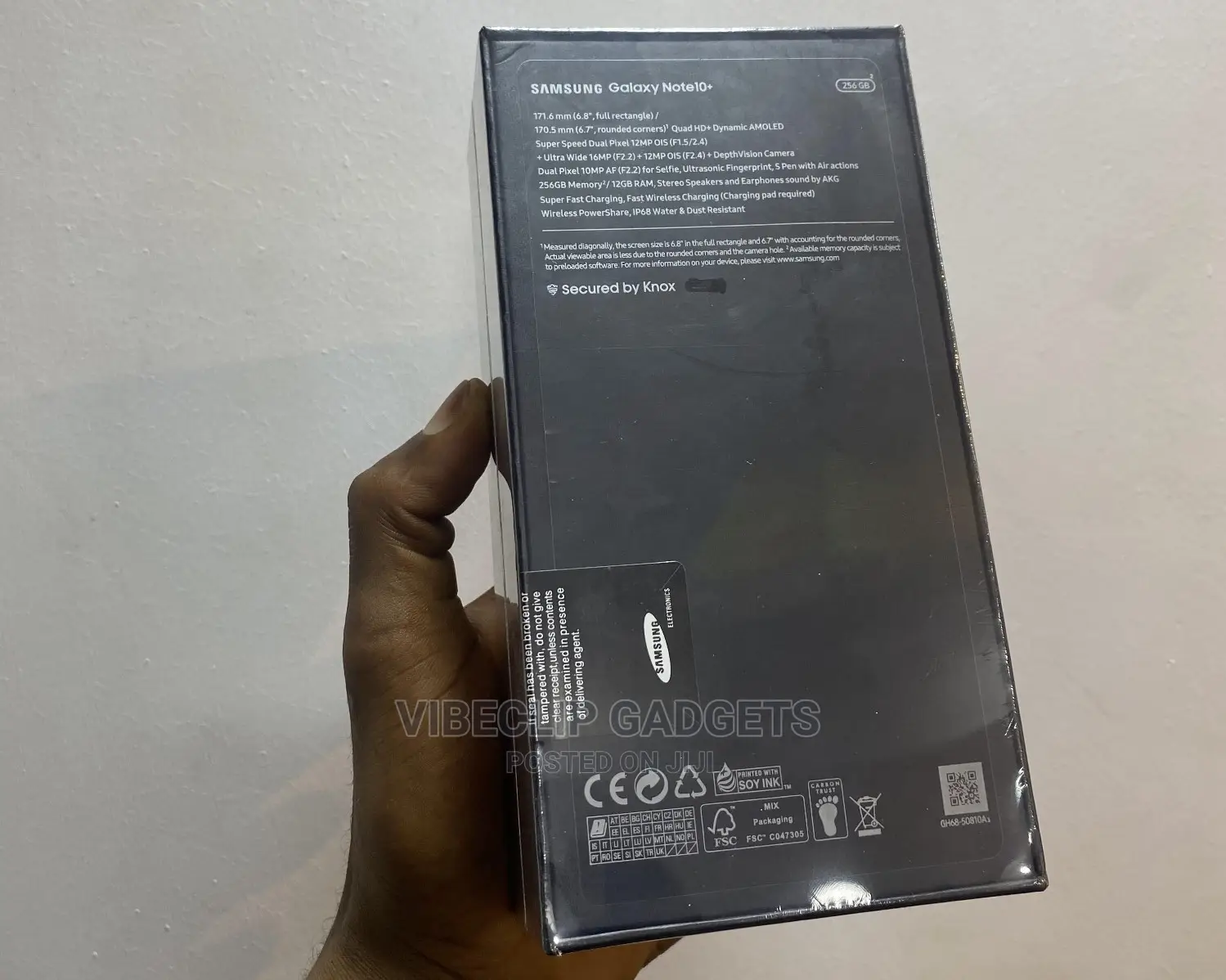 New Samsung Galaxy Note 10 Plus 256 GB Gold