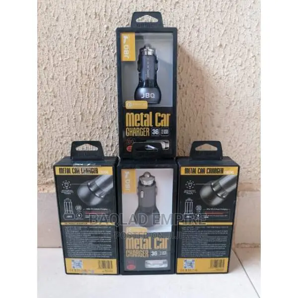 JBQ Metal Car Charger