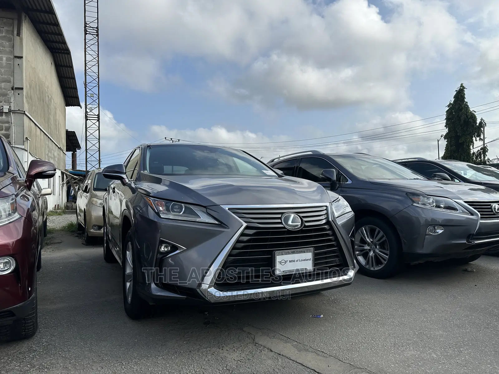 Lexus RX 350 FWD 2018 Gray