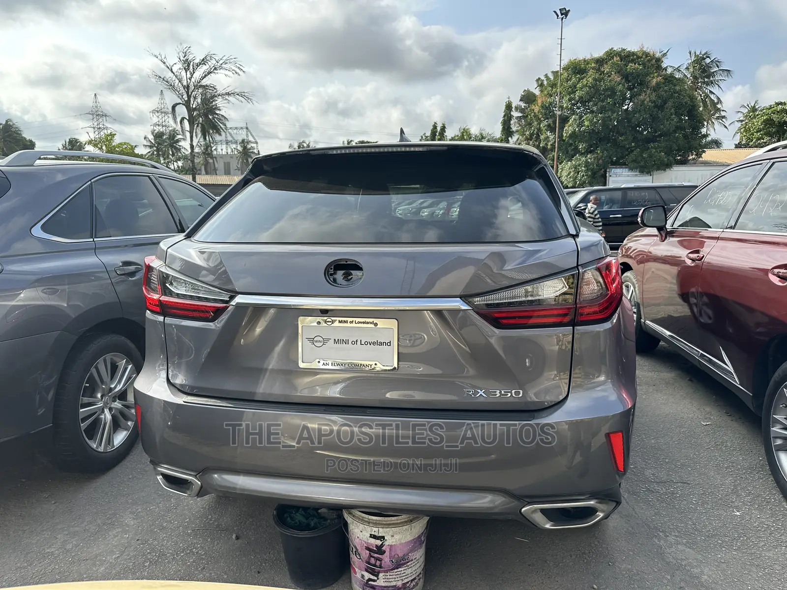 Lexus RX 350 FWD 2018 Gray
