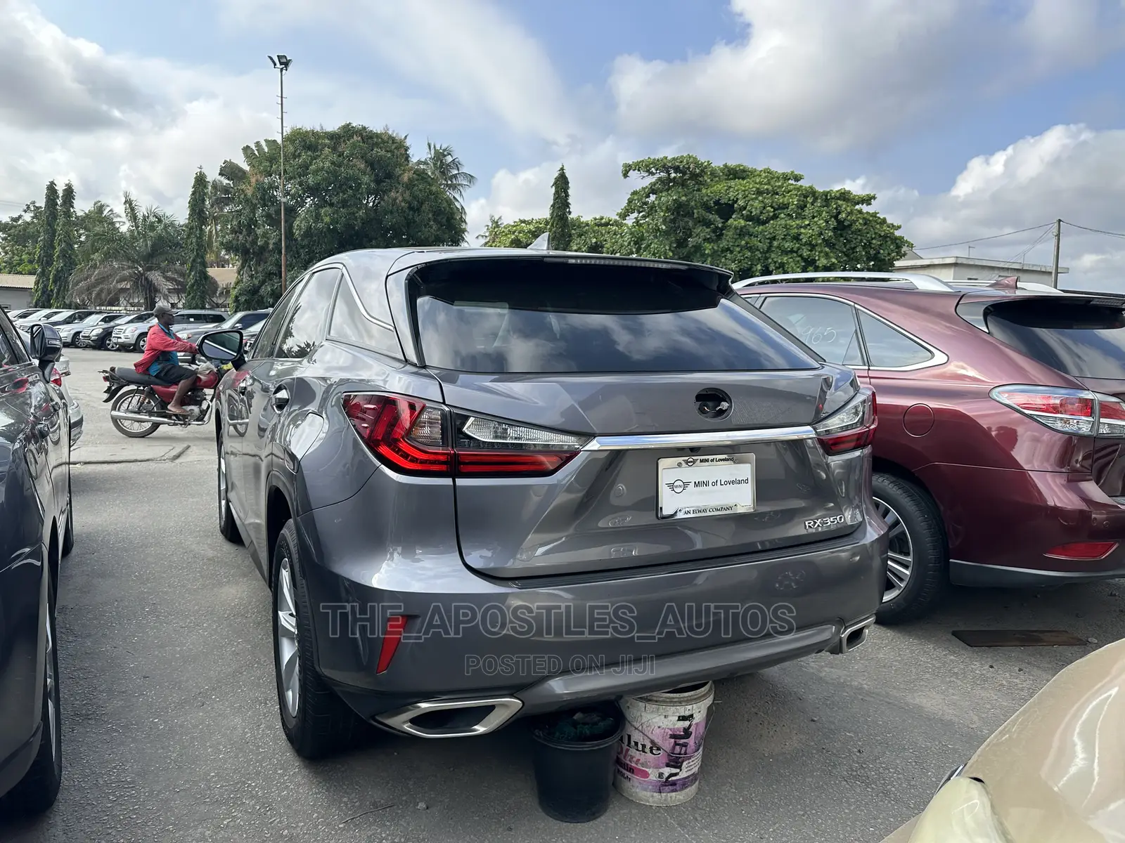 Lexus RX 350 FWD 2018 Gray