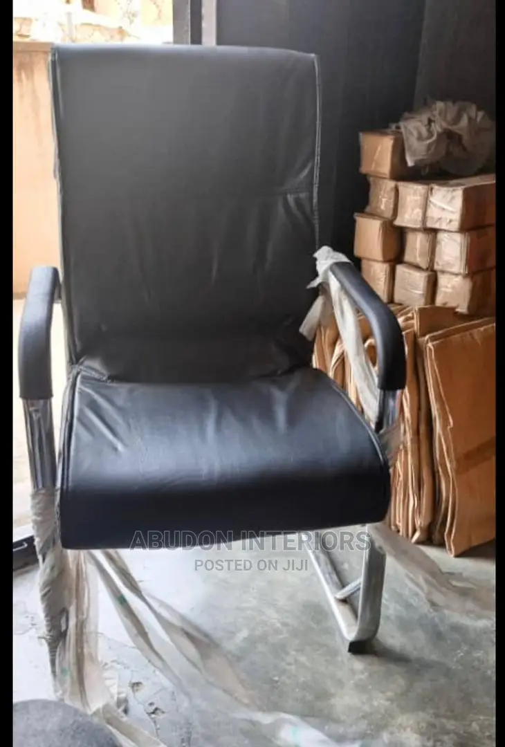Office Waiting Black Chair