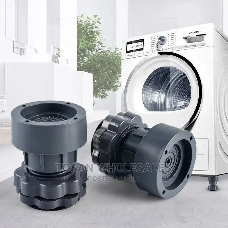 4PCS Shock and Noise Cancelling Washing Machine Support