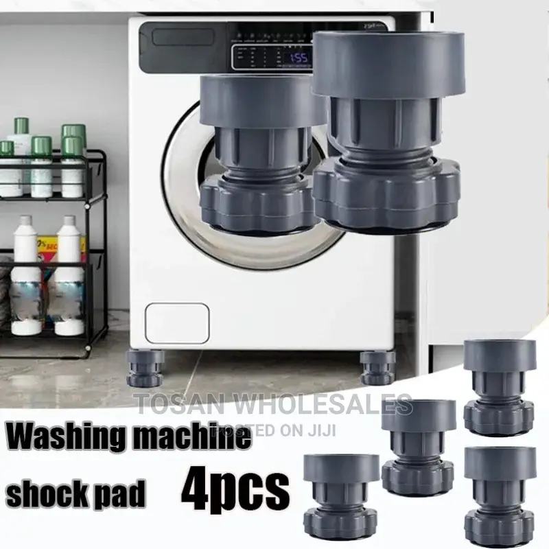 4PCS Shock and Noise Cancelling Washing Machine Support