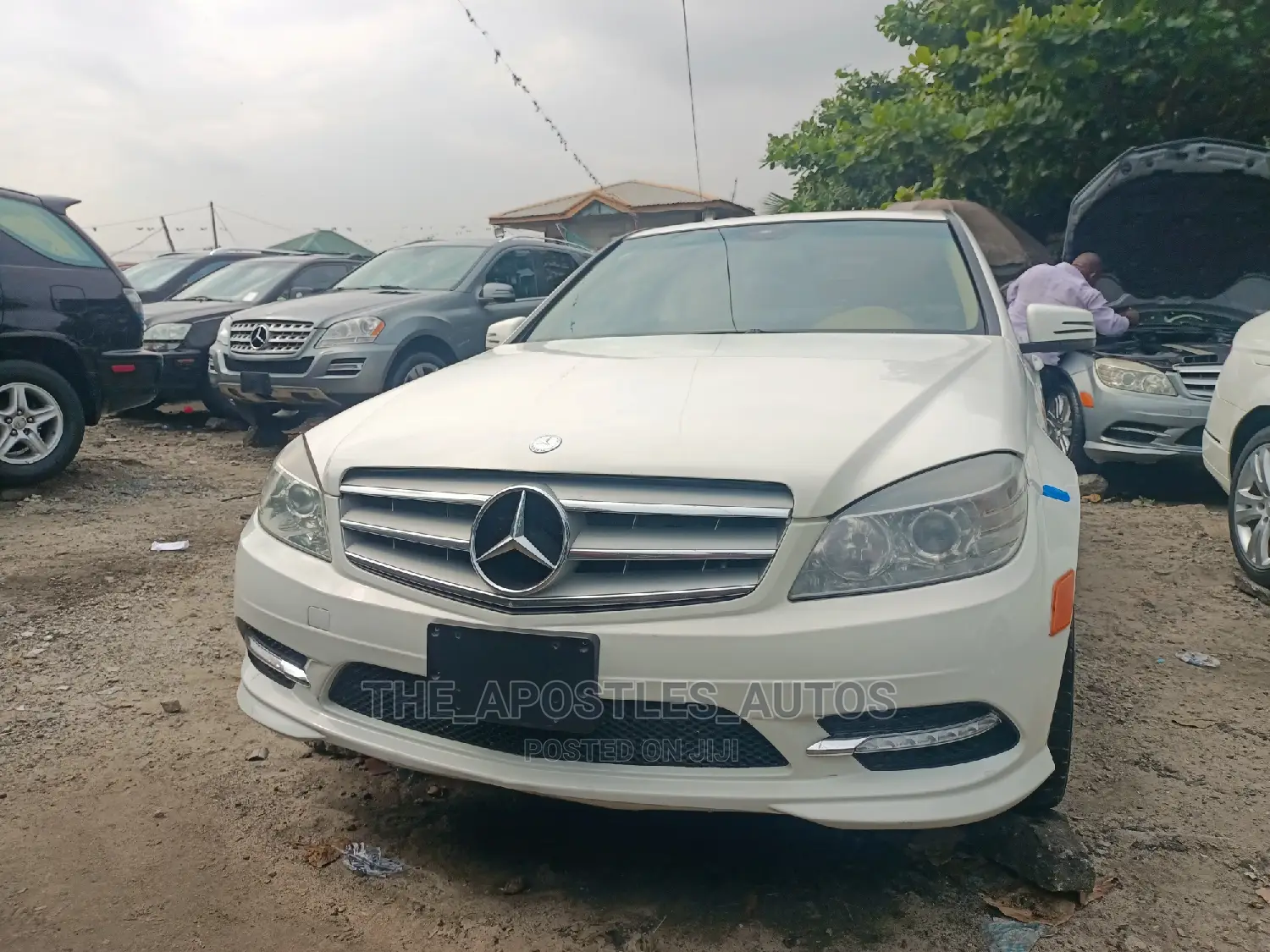Mercedes-Benz C300 2011 White