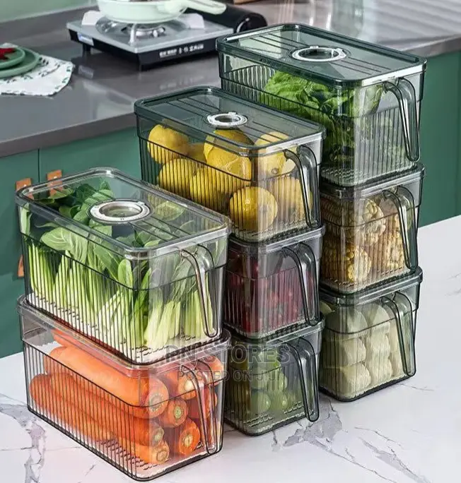 Transparent Storage Box (Kitchen and Refrigerator Use)