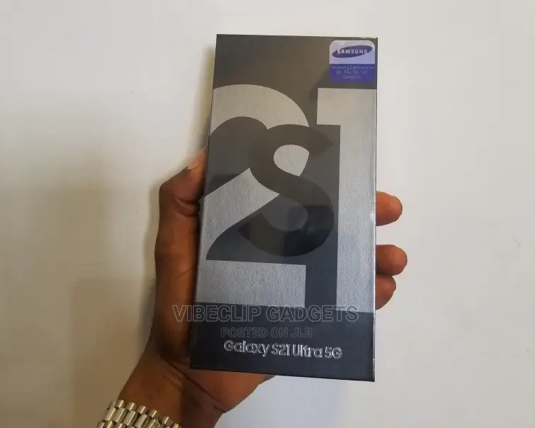 New Samsung Galaxy S21 Ultra 5G 128 GB Gray