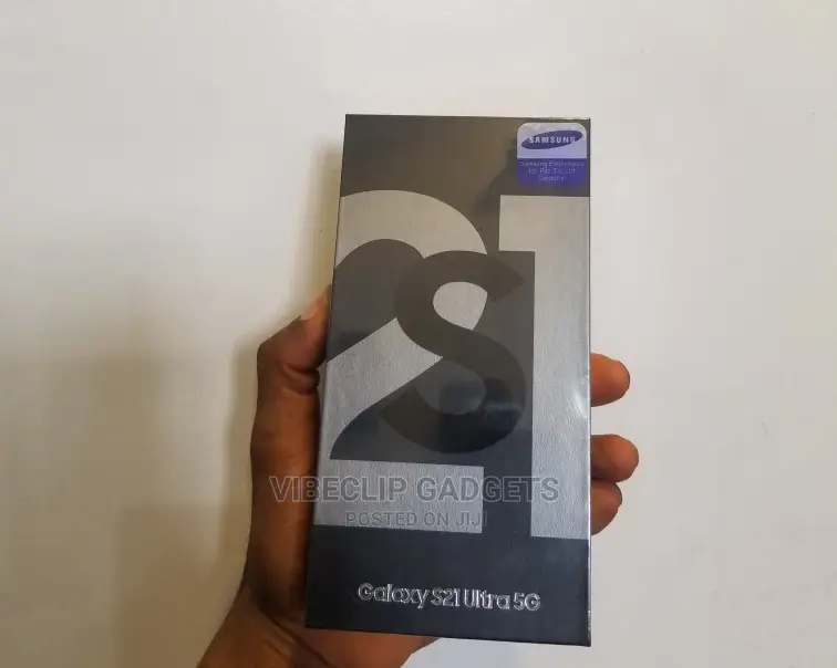 New Samsung Galaxy S21 Ultra 5G 128 GB Gray