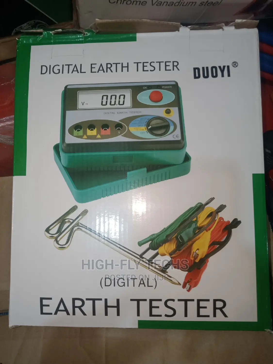 Digital Earth Tester