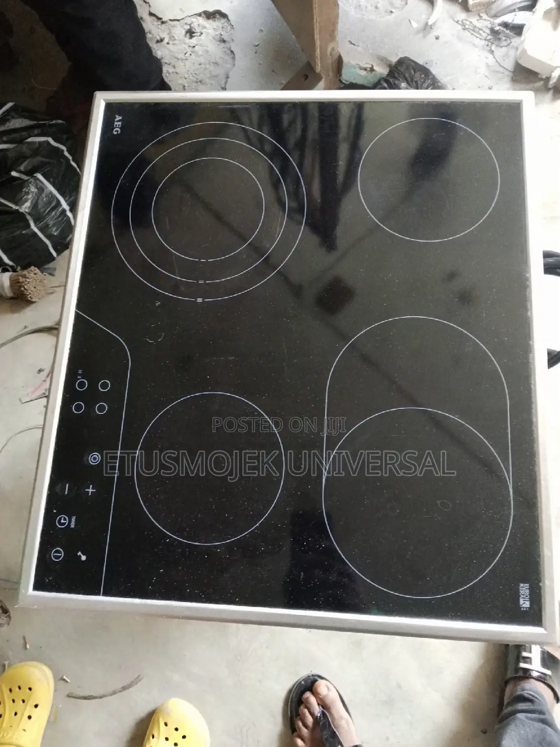UK Used Electric 4 Burner Cooker