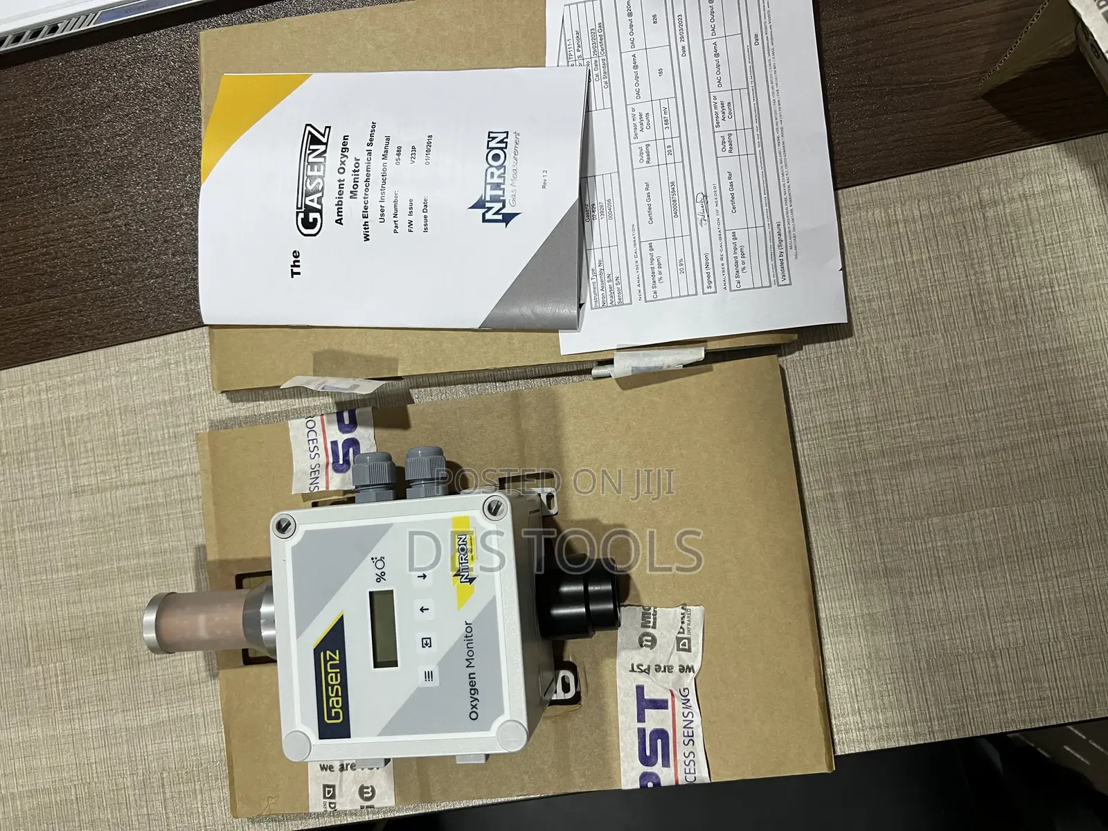 Ntron Gasenz Ambient Oxygen Analyzer/ Detector