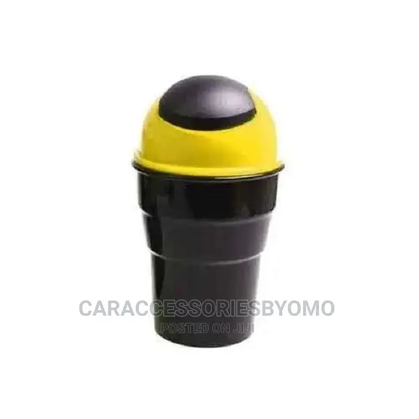 Mini Car Trash Bin With Lid