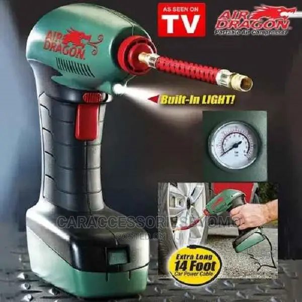 Air Dragon Potable Car Tyre Air Compressor