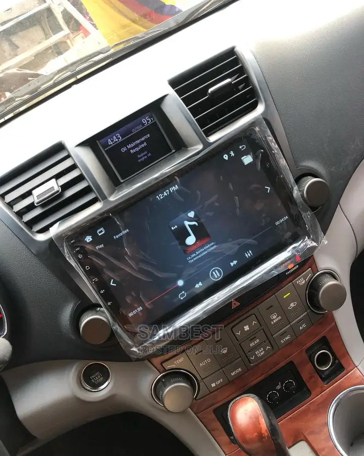Car Android Multimedia Player for Toyota Highlander 2012