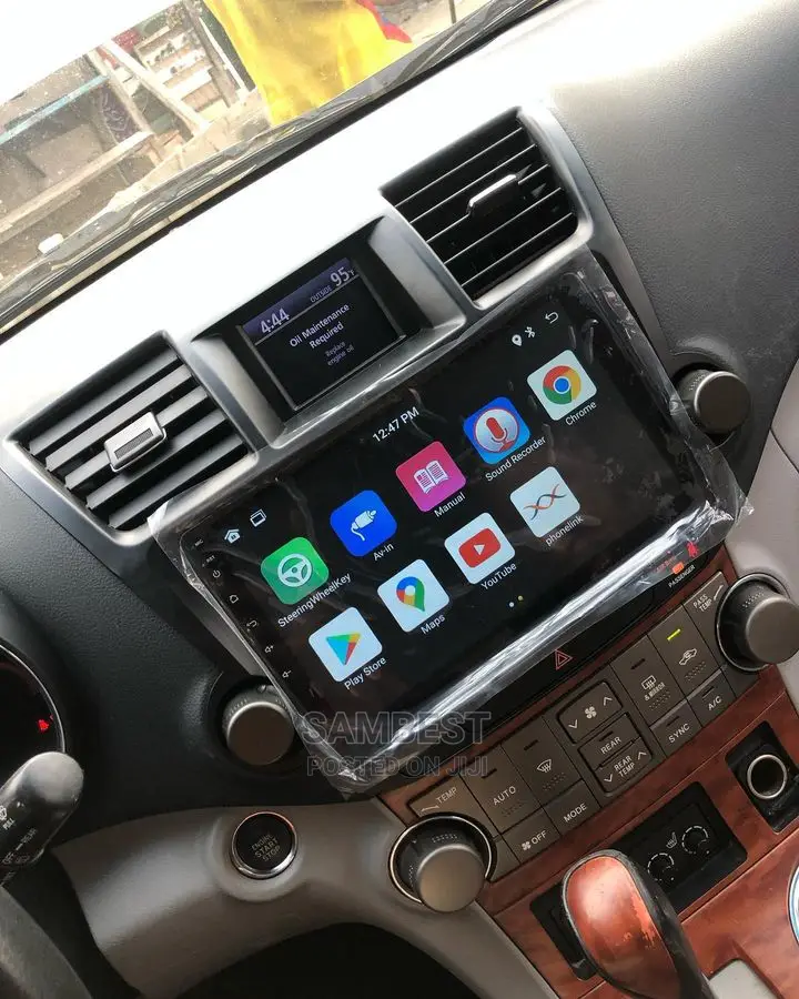 Car Android Multimedia Player for Toyota Highlander 2012