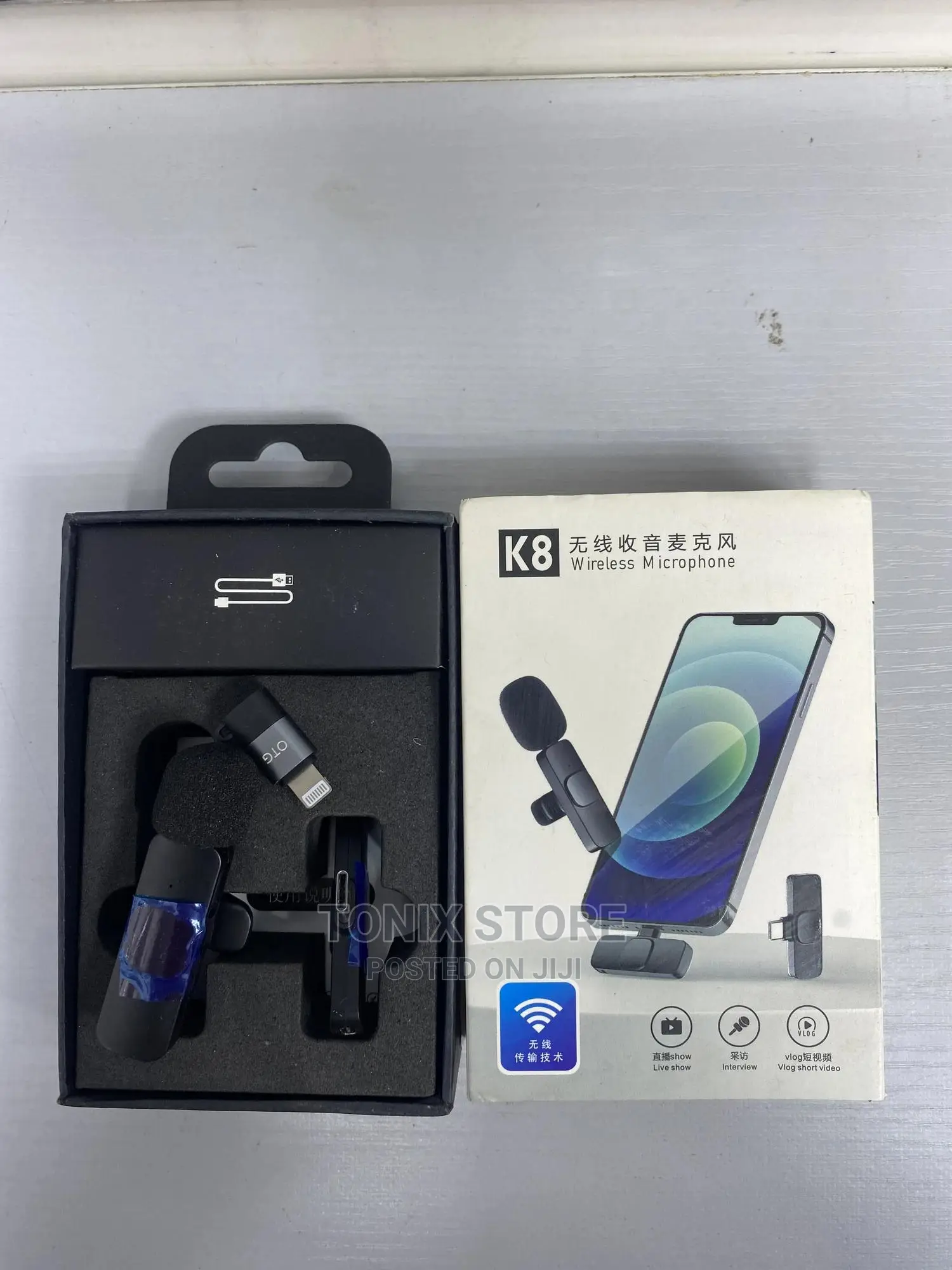 Lapel Microphone for Both iPhones and Typec Android
