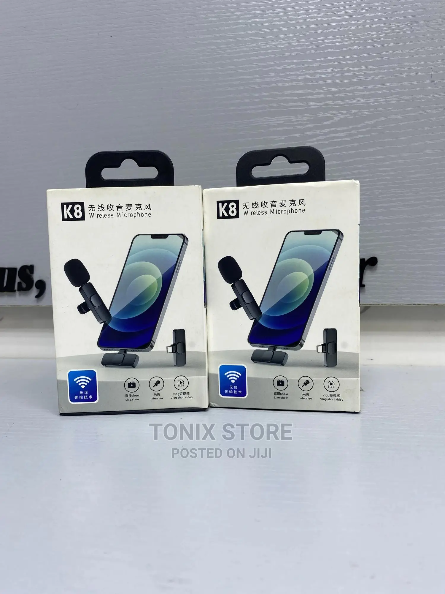 Lapel Microphone for Both iPhones and Typec Android