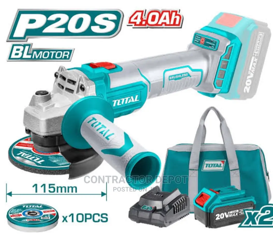 Brushless Battery Angle Grinder With Batteries 4.0ah Best