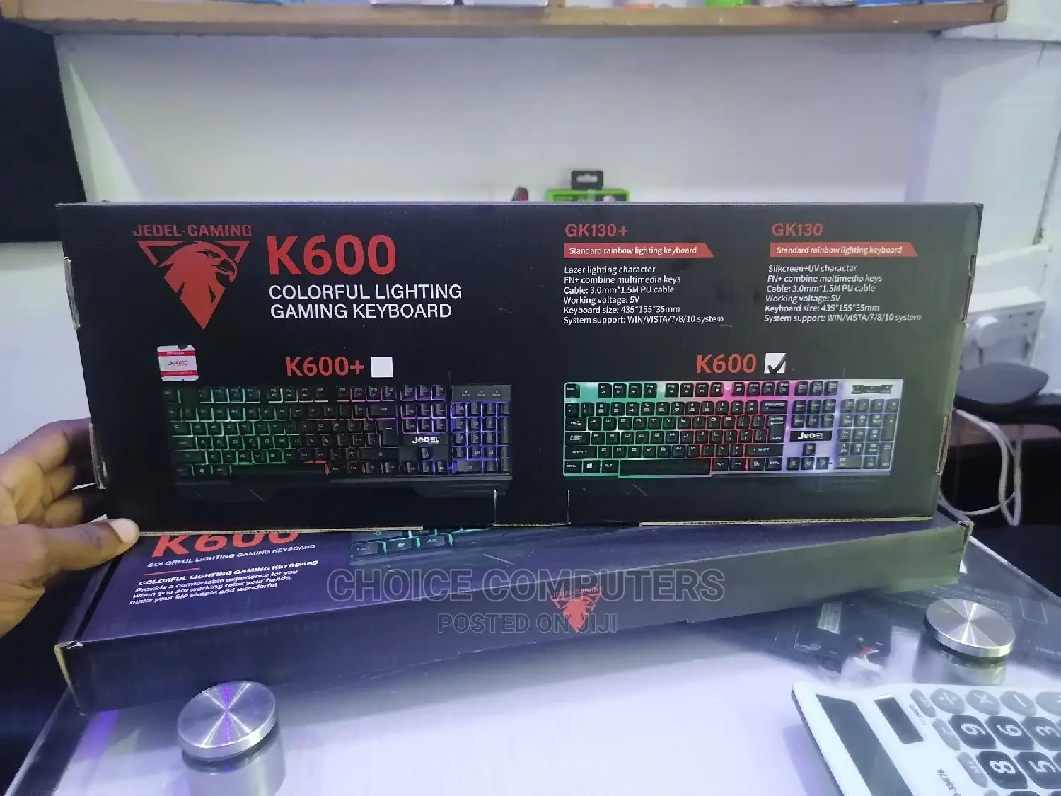 GAMING Keyboard With Led Light / Backlight / Keyboard Light