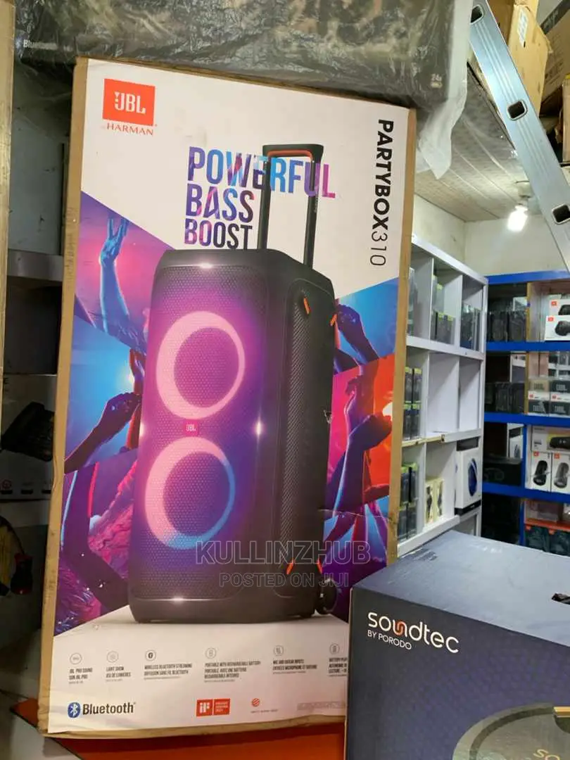 Incredible Partybox 310 JBL Sound With a Dazzling Light Show