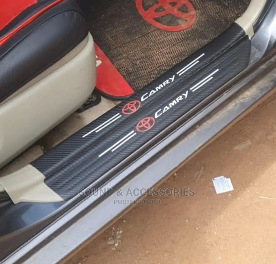 Camry Branded Car Door Step Protective Sticker