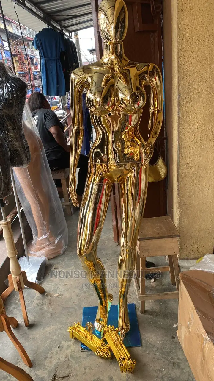 Size 12 Dark Gold Female Detachable Faceless Dummy