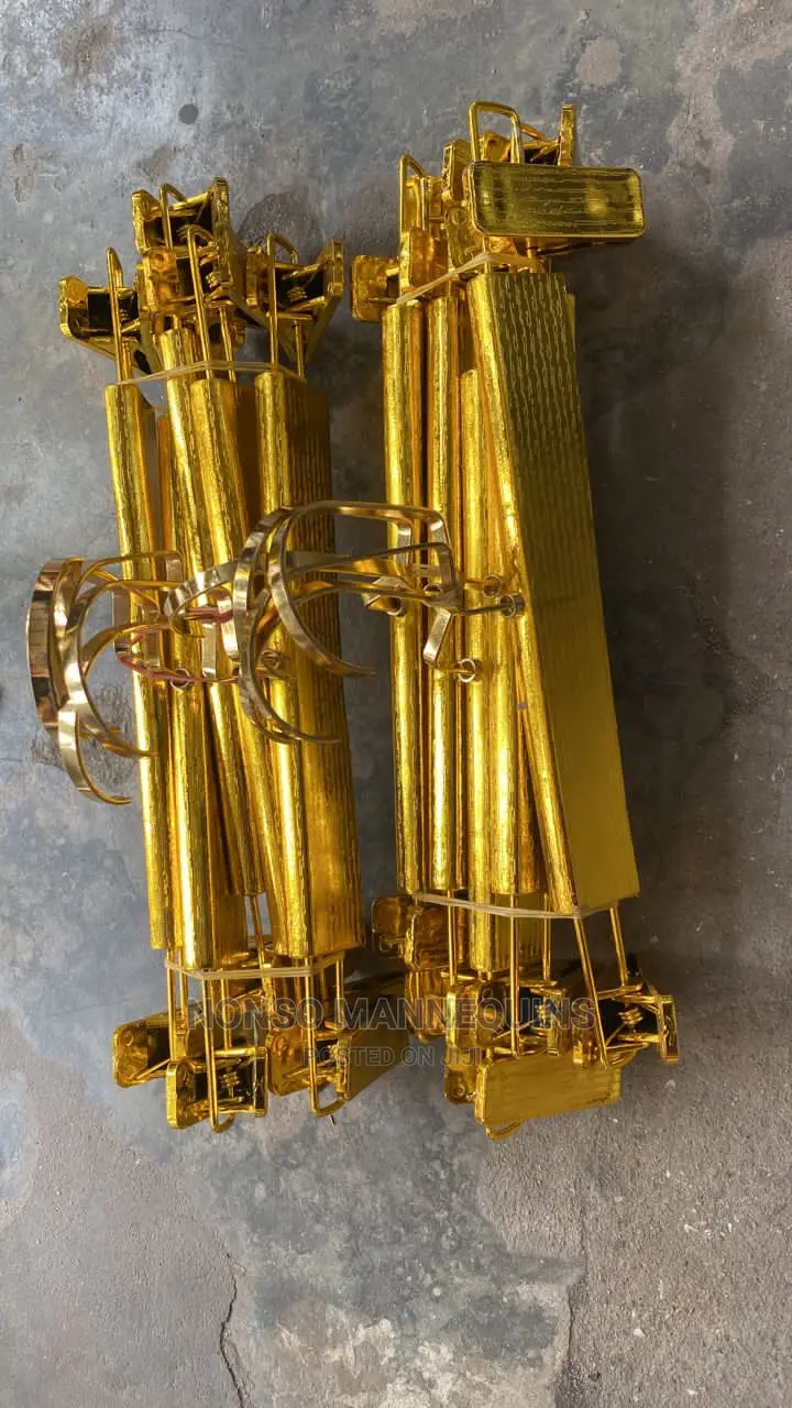 Gold Luxury Clip Hangers Packs