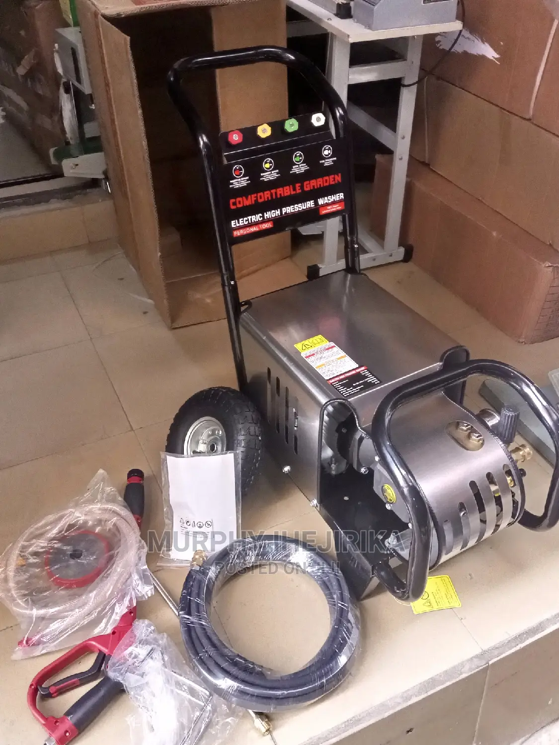 Strong 3KW Industrial Electric Pressure Washing Machine