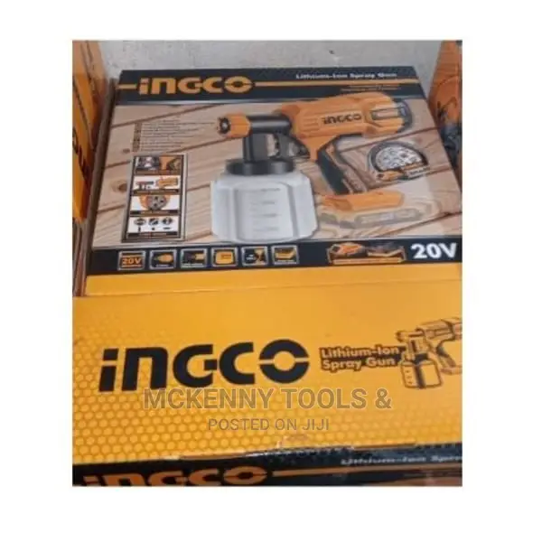 Cordless Spray Gun 20v With Single Battery and Charger
