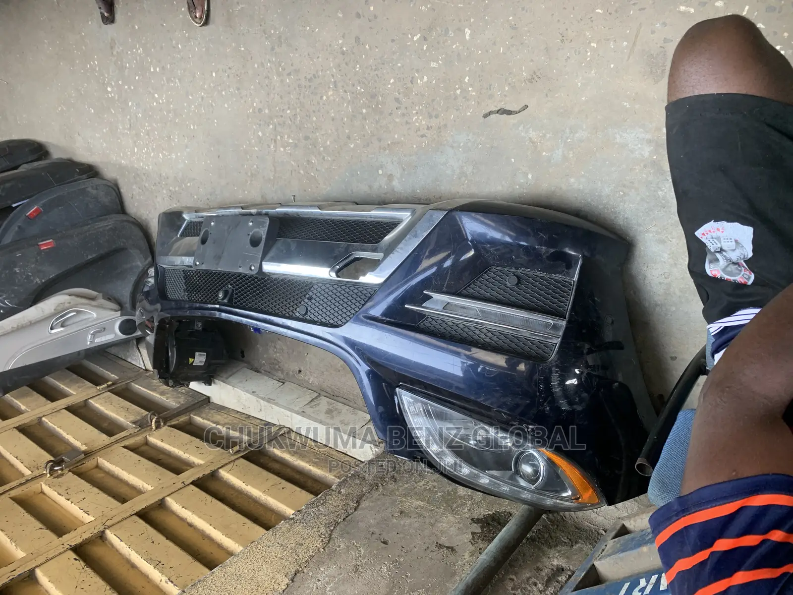 Fornt Bumper ML 166 Amg 2014 Model