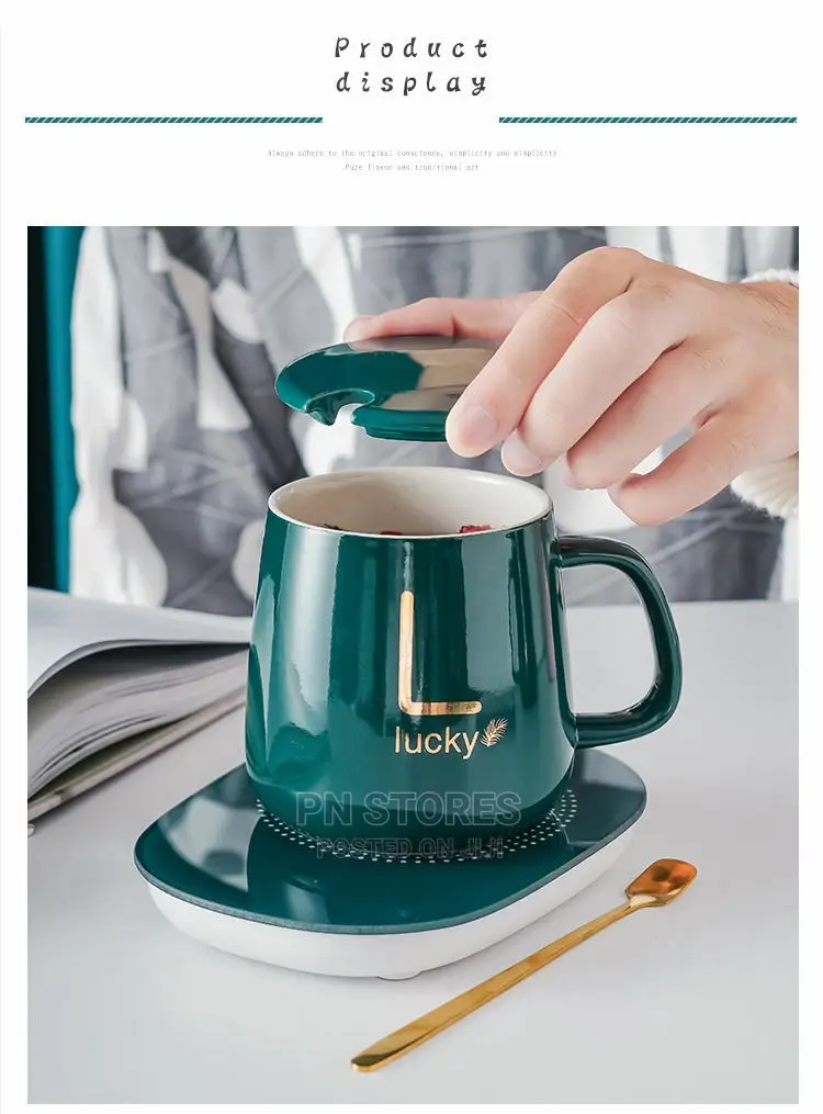 Electric Cofee Cup and Saucer