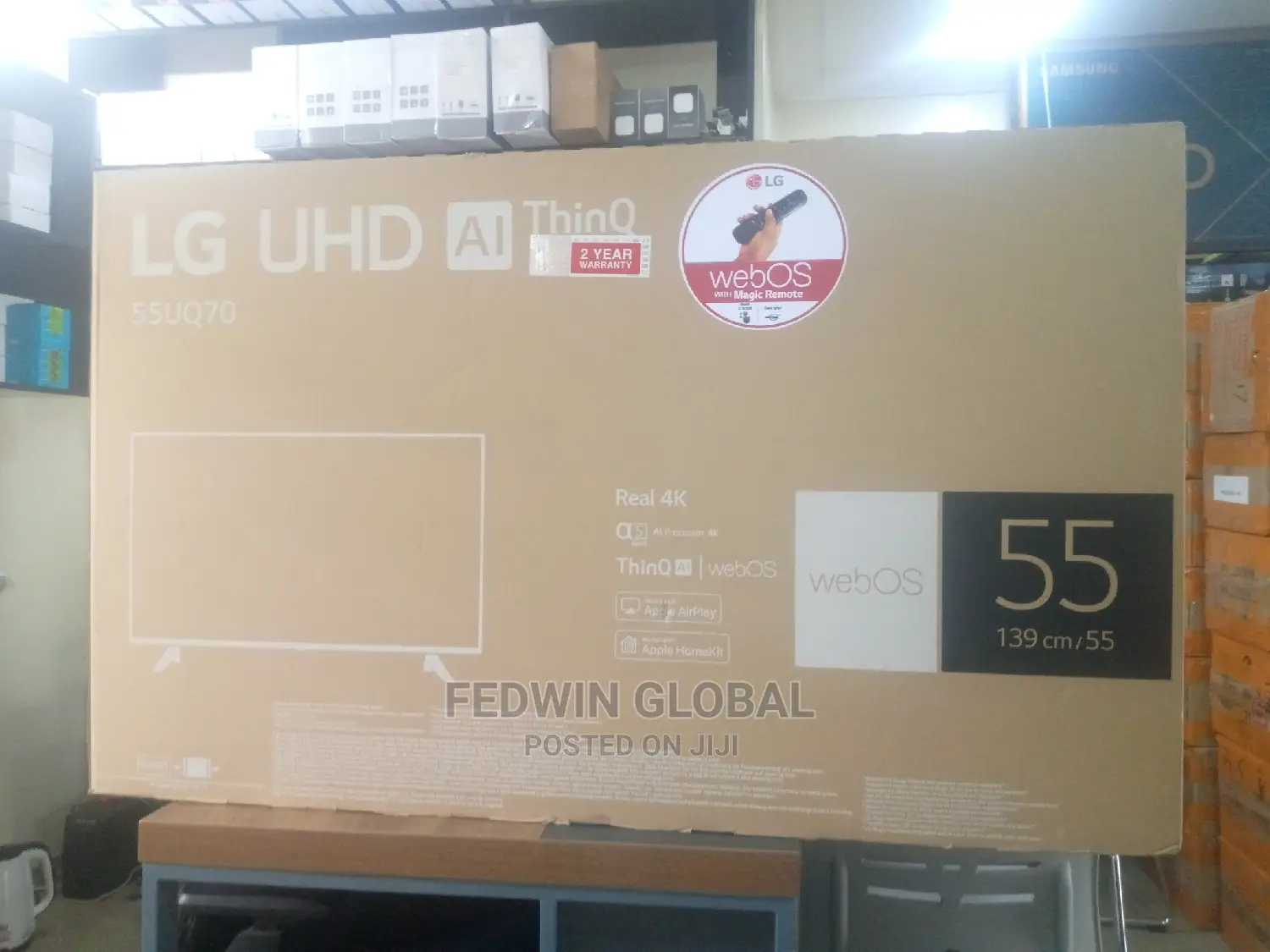 Lg 55"Uhd Webos Smart Tv