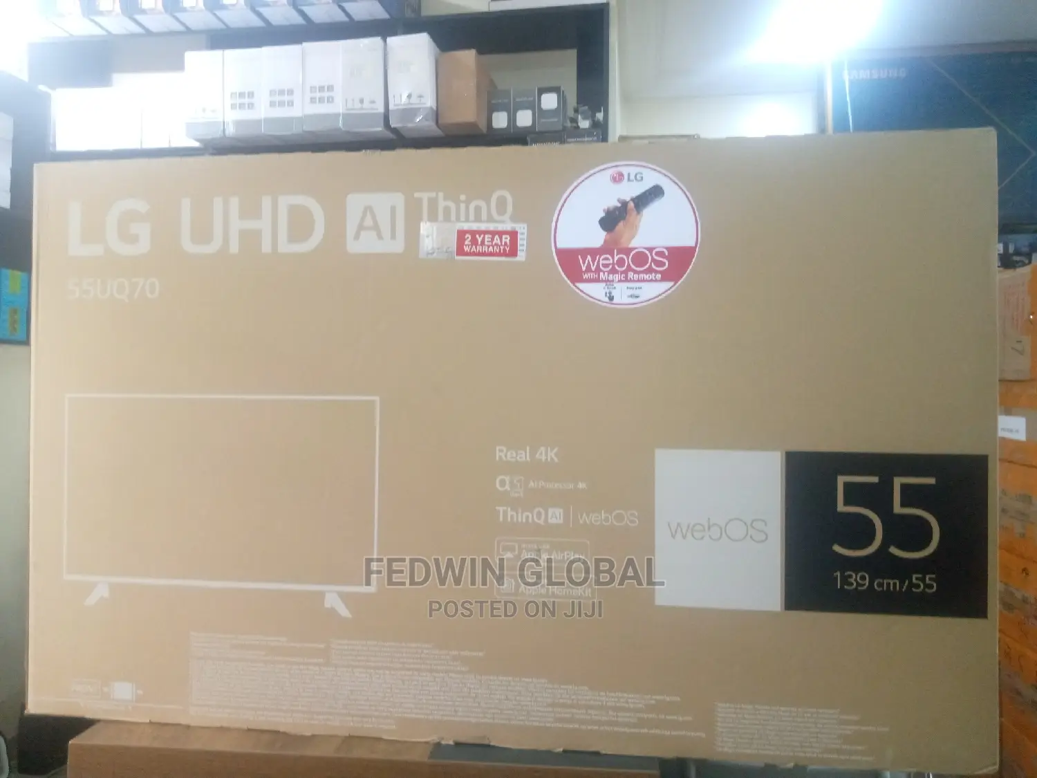 Lg 55"Uhd Webos Smart Tv