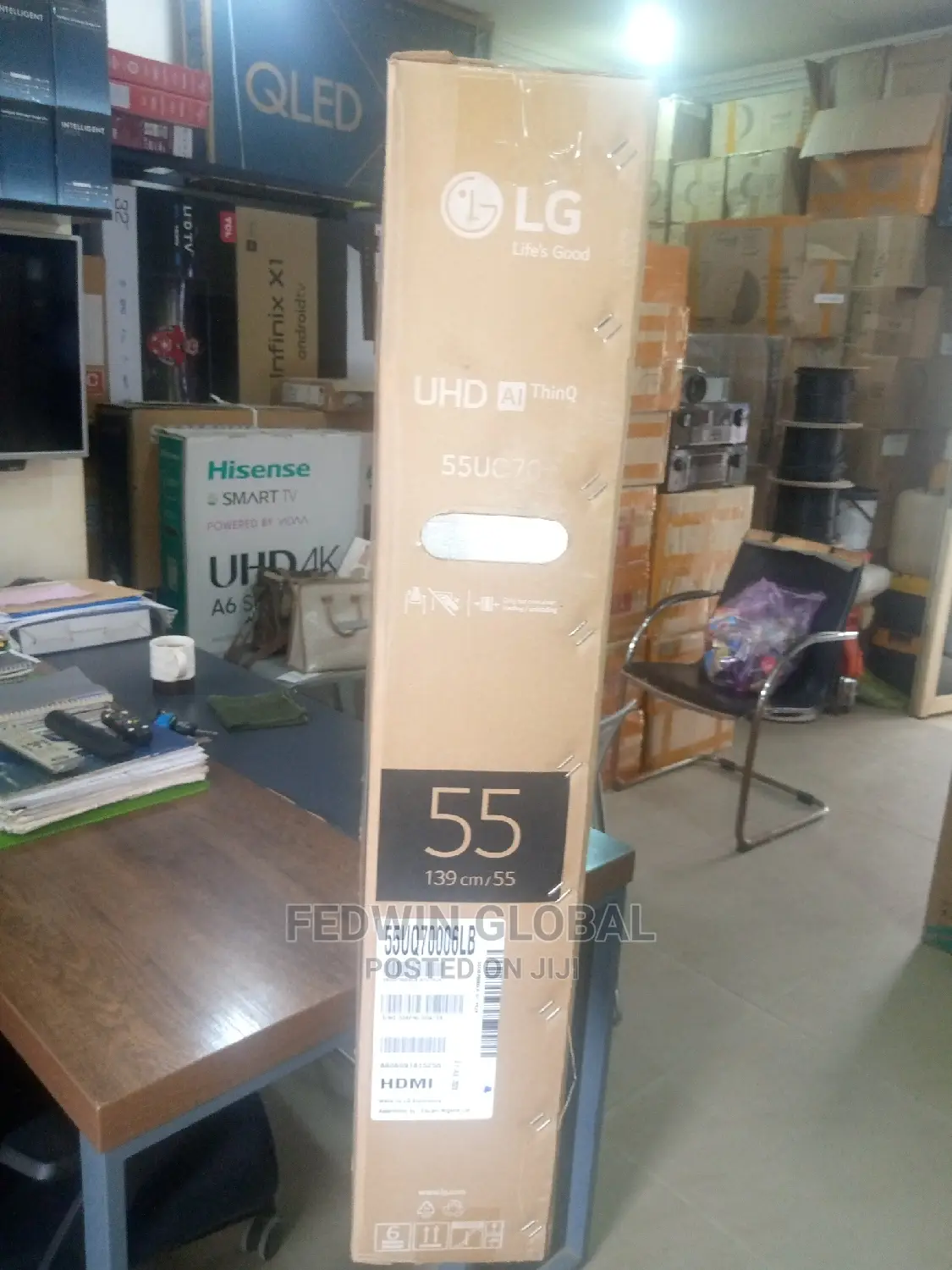Lg 55"Uhd Webos Smart Tv