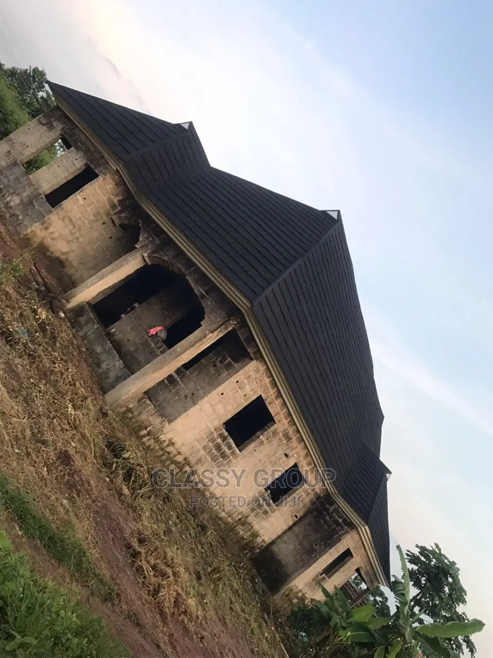 Aluminum Parapet Stone Coated Roof Installation