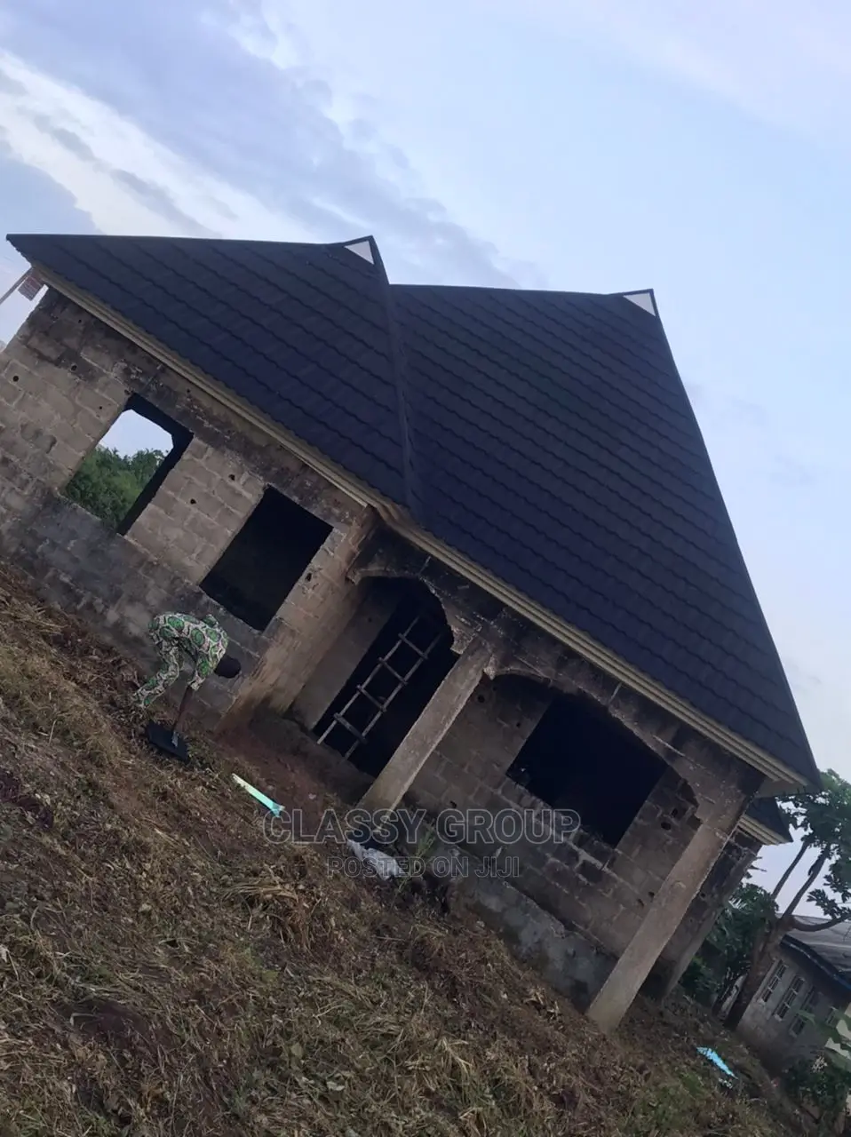 Aluminum Parapet Stone Coated Roof Installation
