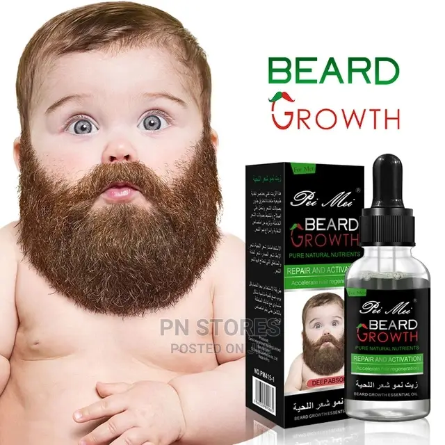 Pei Mei Beards Growth Oil Mild Care