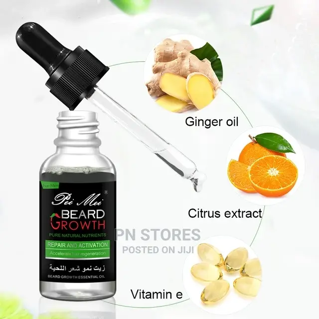 Pei Mei Beards Growth Oil Mild Care