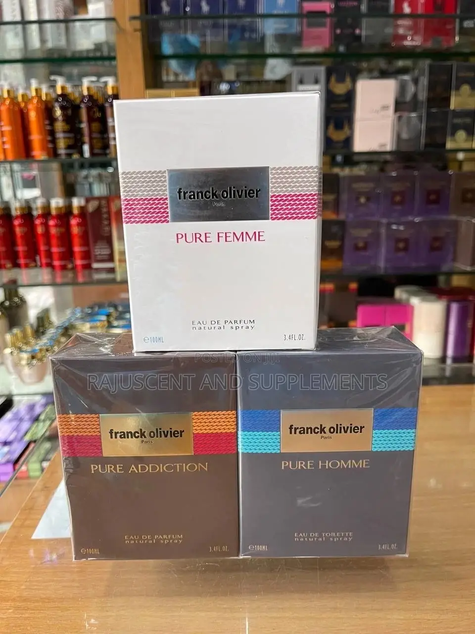 Frank Oliver Pure Addiction , Pour Femme and Pour Homme