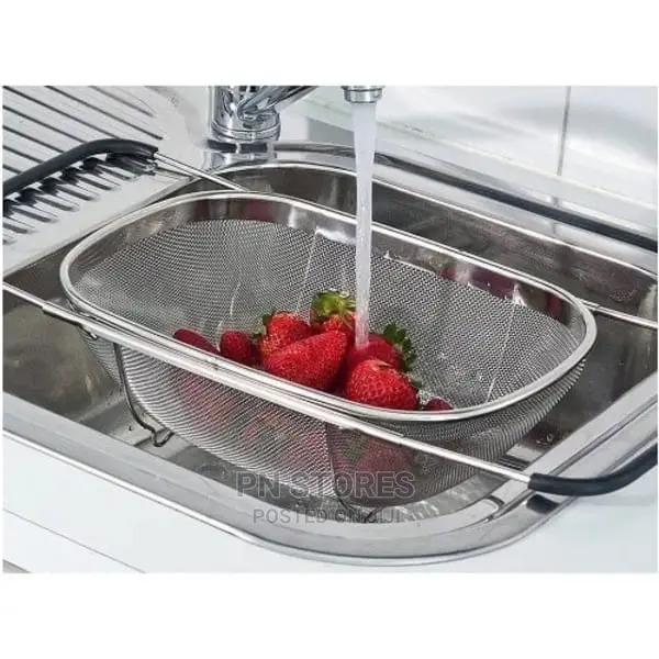 Expandable Mesh Sink Colander