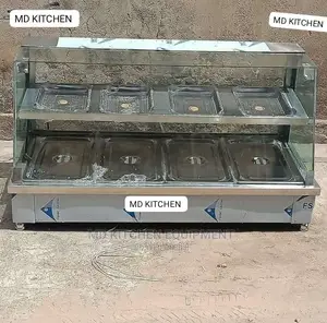 Food Warmer 4 Plates Down and 4 Plates Up