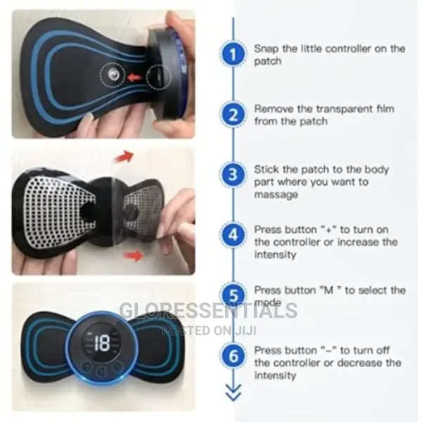 Rechargeable EMS Massager Device