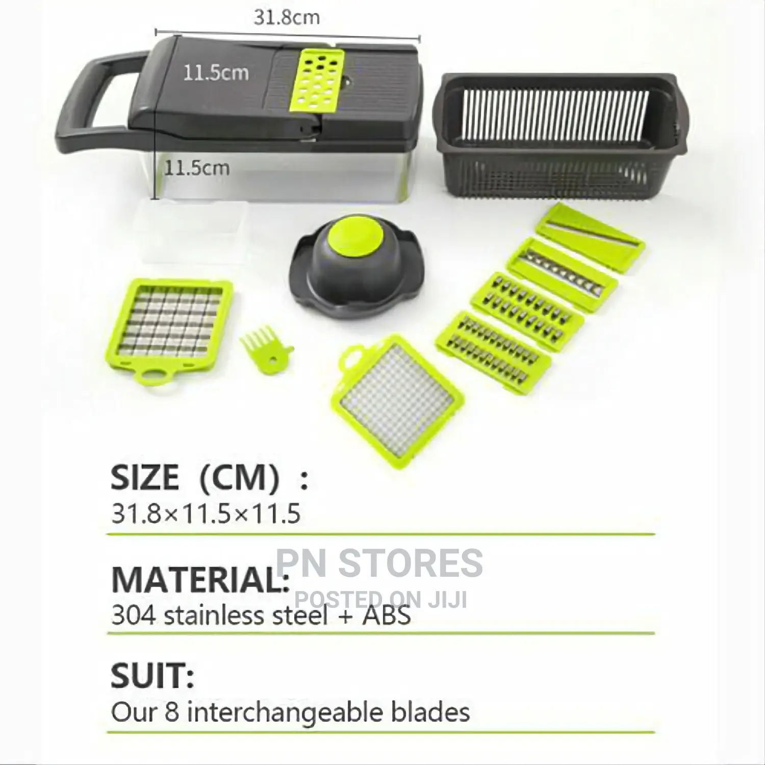 7 in 1 Vegetables Cutter Grater
