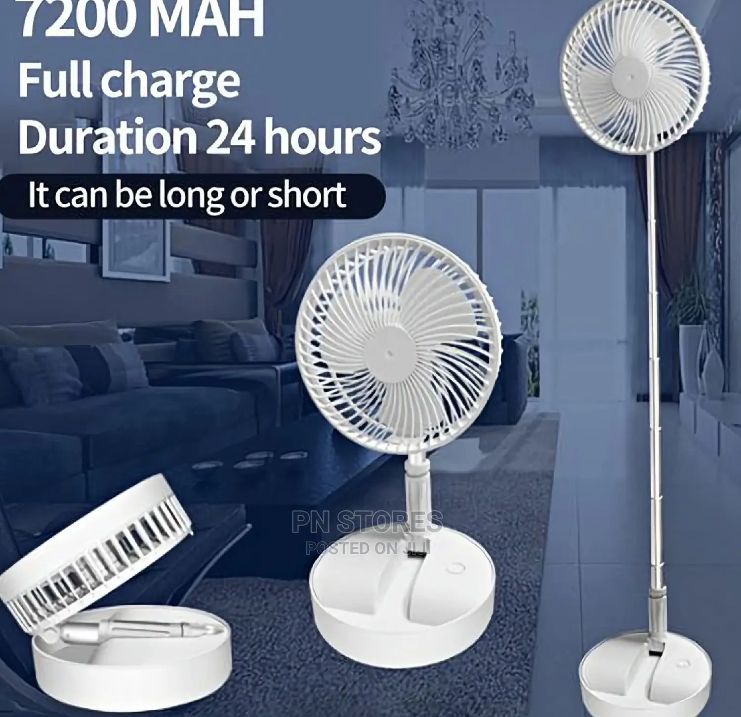 Rechargeable Zk Foldable Fan