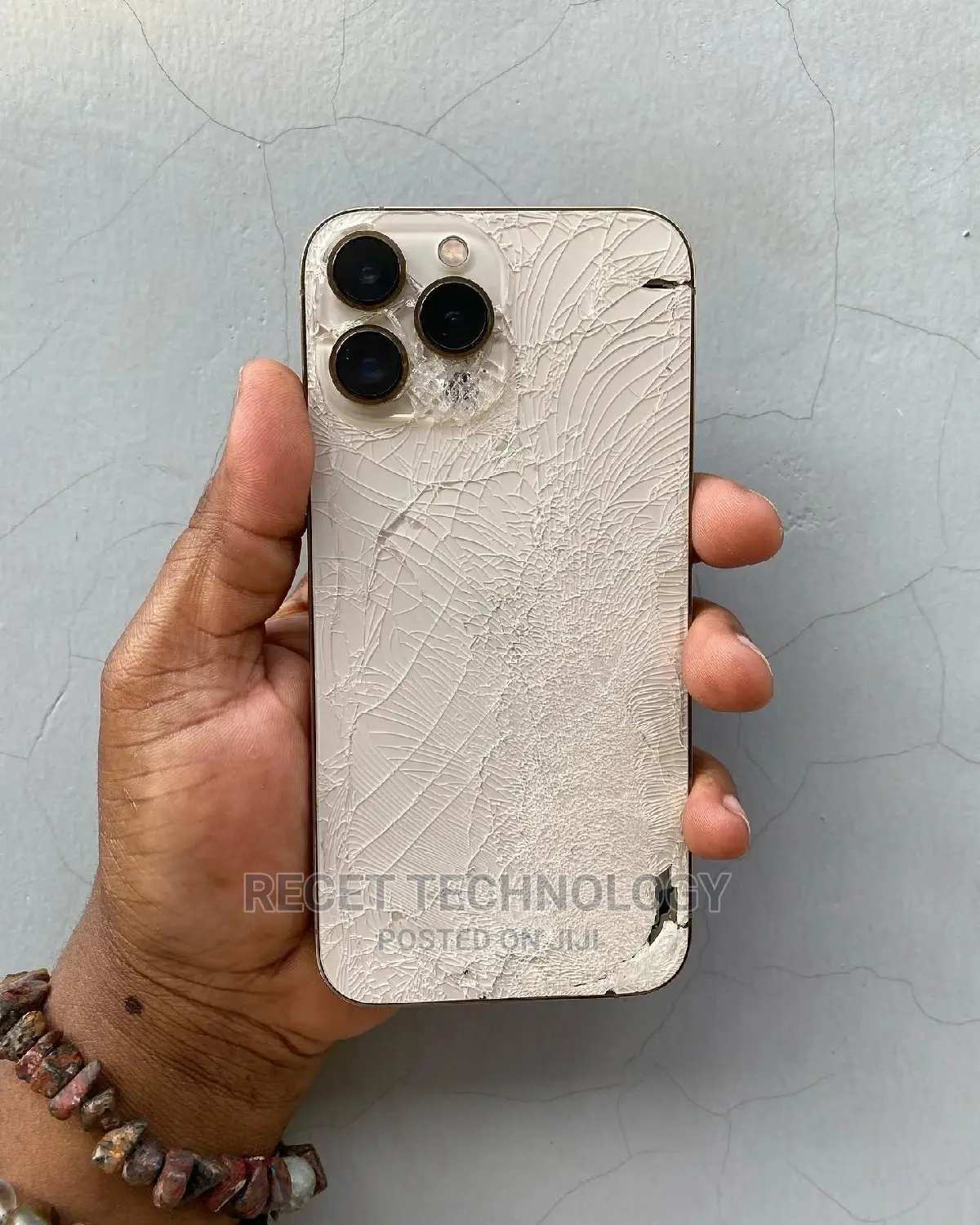iPhone 13 Pro Max Broken Back Glass Replaced